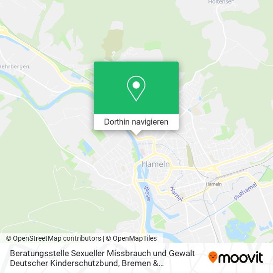 Beratungsstelle Sexueller Missbrauch und Gewalt Deutscher Kinderschutzbund Karte