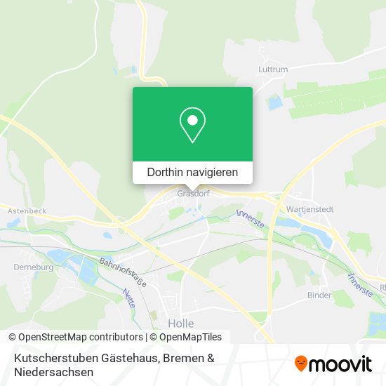 Kutscherstuben Gästehaus Karte