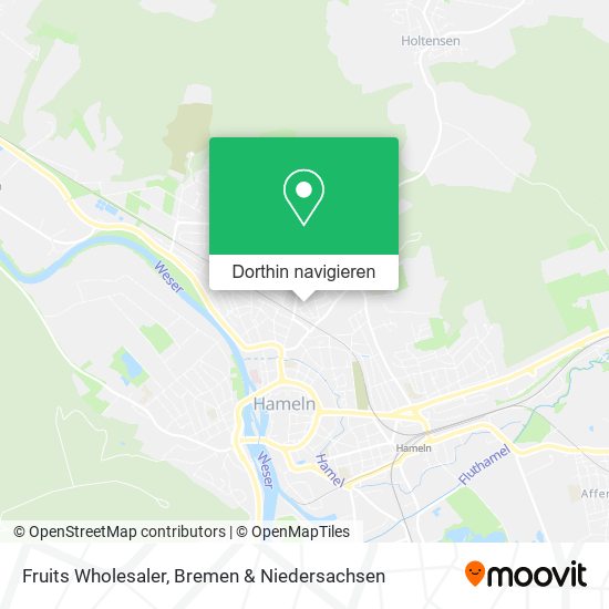 Fruits Wholesaler Karte