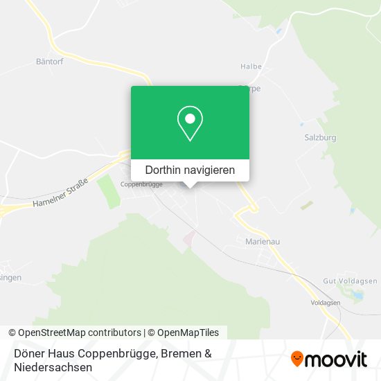 Döner Haus Coppenbrügge Karte