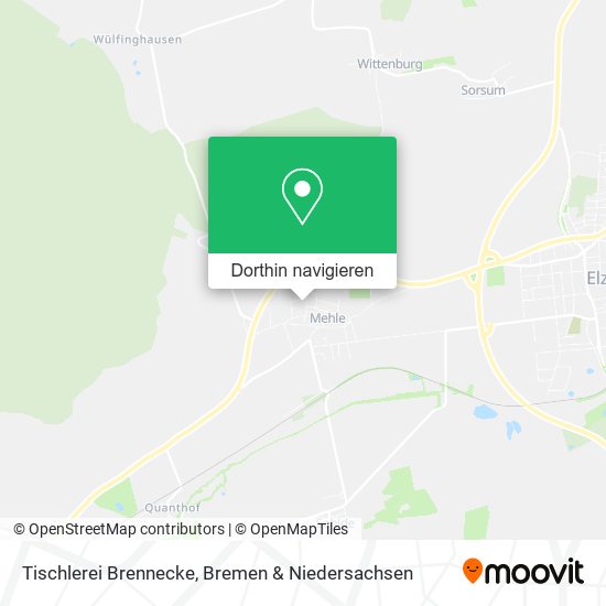 Tischlerei Brennecke Karte