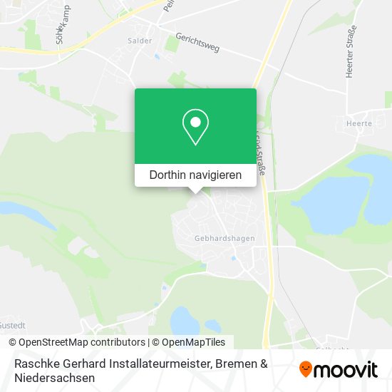 Raschke Gerhard Installateurmeister Karte