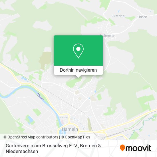 Gartenverein am Brösselweg E. V. Karte