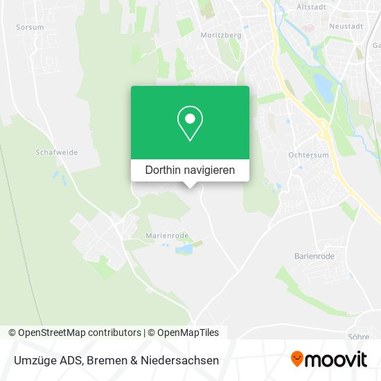 Umzüge ADS Karte