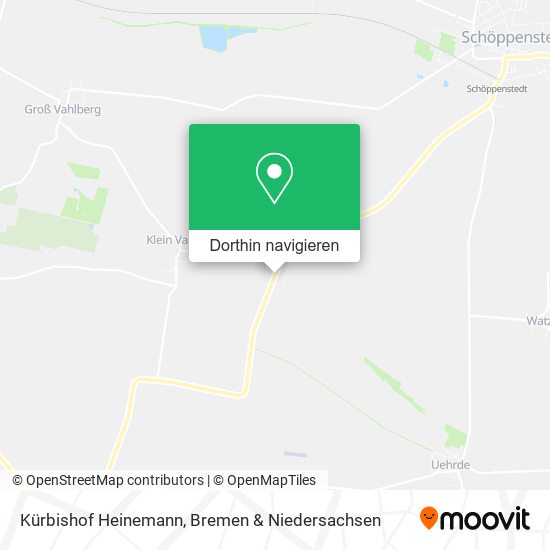 Kürbishof Heinemann Karte
