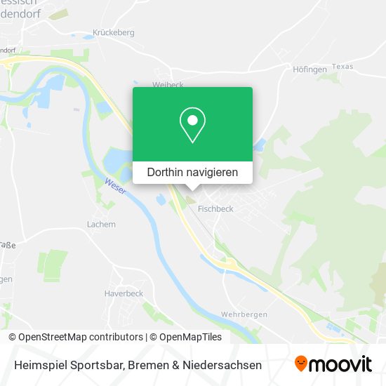 Heimspiel Sportsbar Karte