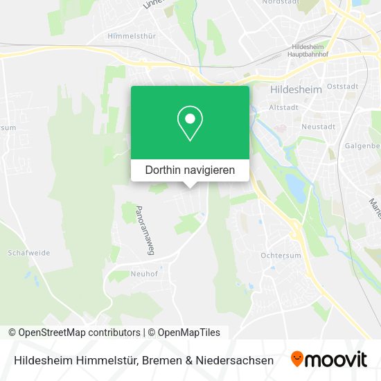 Hildesheim Himmelstür Karte