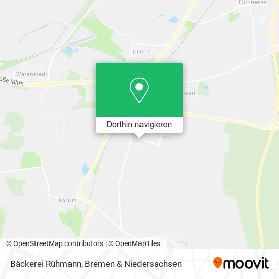 Bäckerei Rühmann Karte