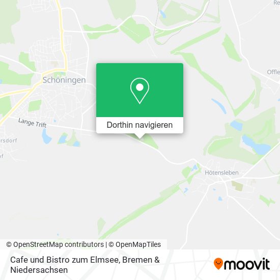 Cafe und Bistro zum Elmsee Karte