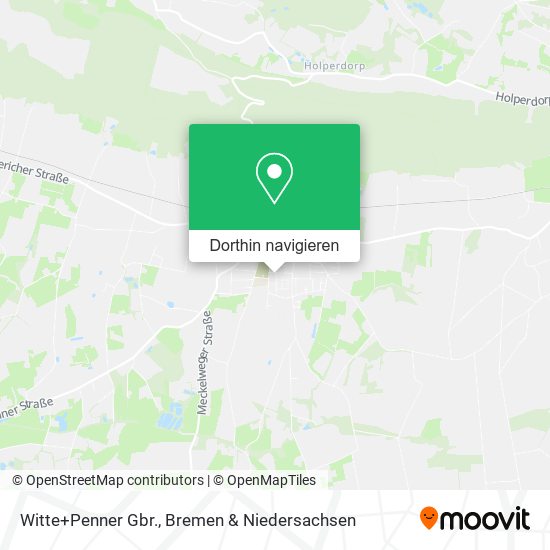 Witte+Penner Gbr. Karte