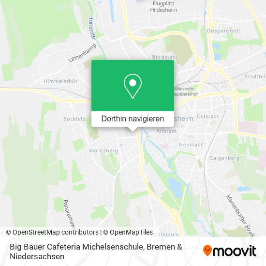 Big Bauer Cafeteria Michelsenschule Karte