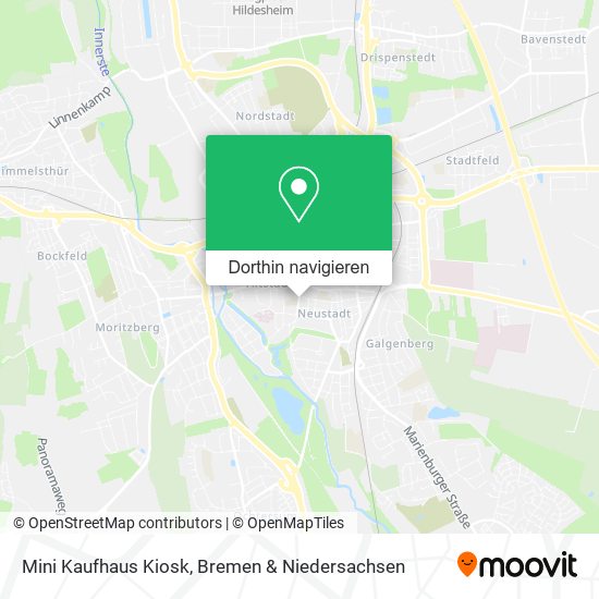 Mini Kaufhaus Kiosk Karte