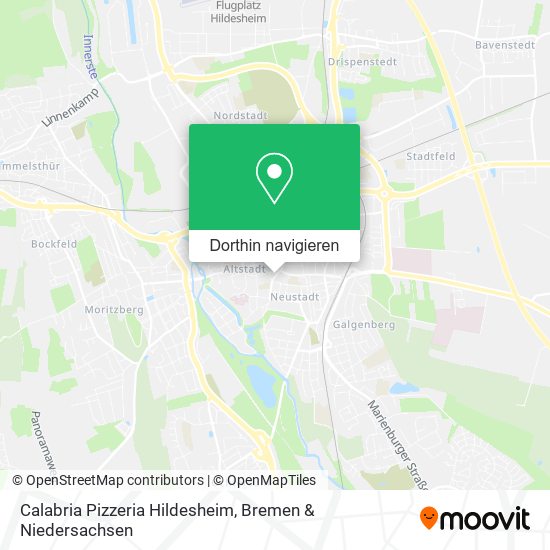 Calabria Pizzeria Hildesheim Karte