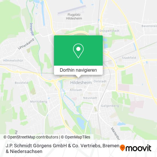 J.P. Schmidt Görgens GmbH & Co. Vertriebs Karte