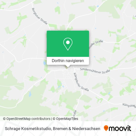 Schrage Kosmetikstudio Karte
