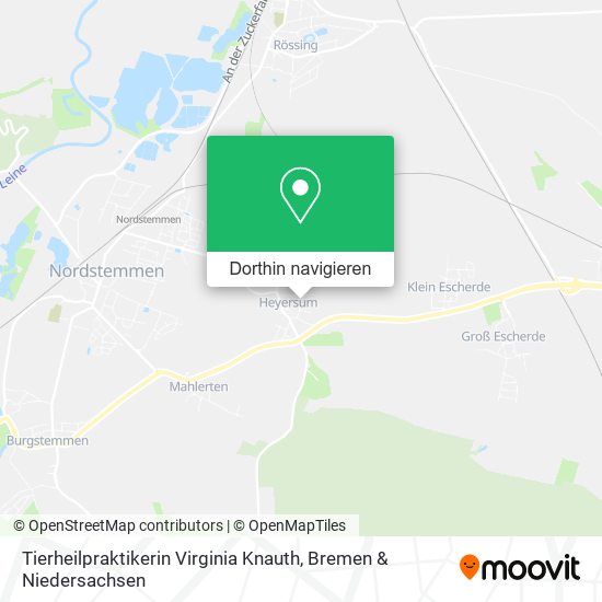 Tierheilpraktikerin Virginia Knauth Karte