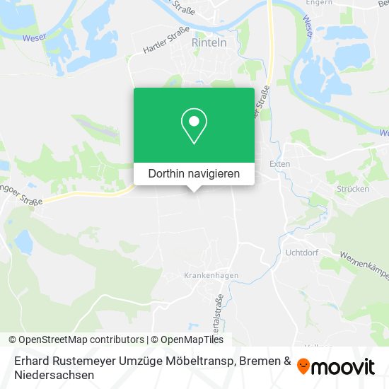 Erhard Rustemeyer Umzüge Möbeltransp Karte