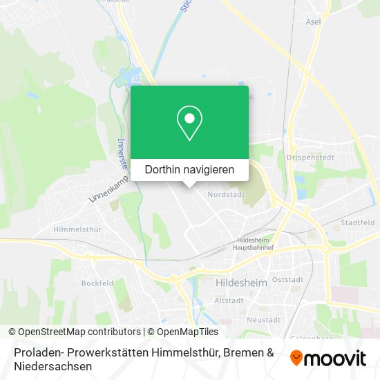 Proladen- Prowerkstätten Himmelsthür Karte