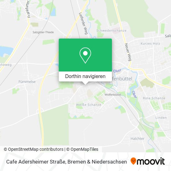 Cafe Adersheimer Straße Karte