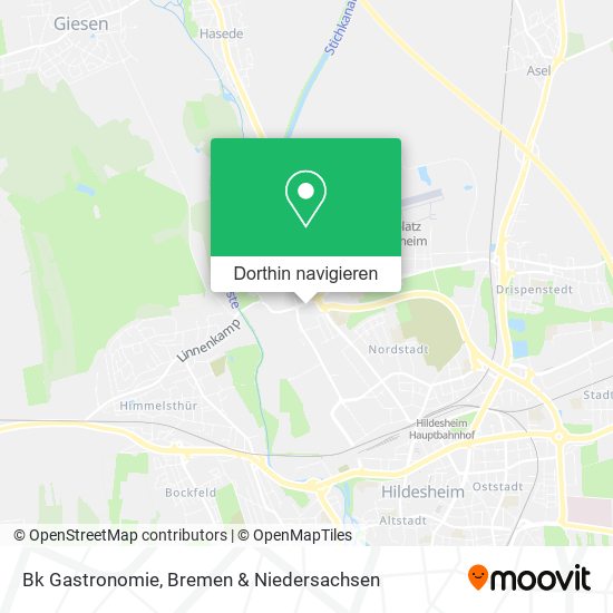 Bk Gastronomie Karte