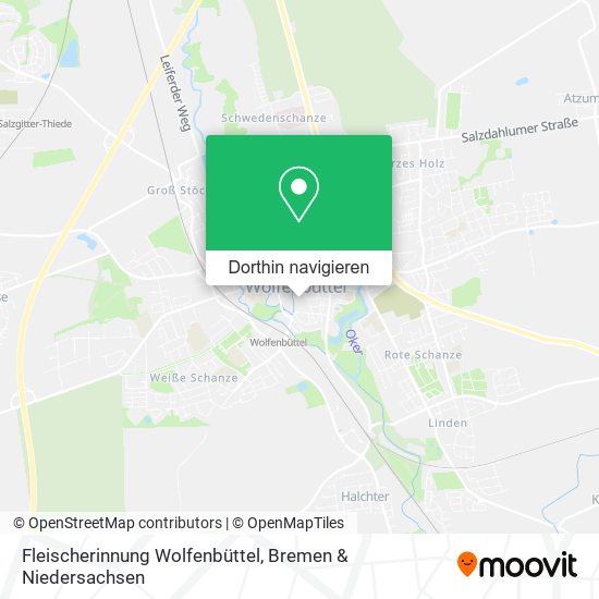 Fleischerinnung Wolfenbüttel Karte