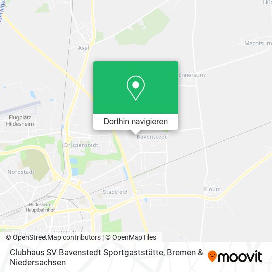 Clubhaus SV Bavenstedt Sportgaststätte Karte