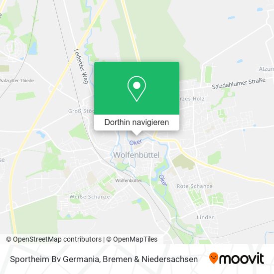 Sportheim Bv Germania Karte