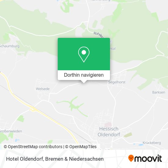 Hotel Oldendorf Karte