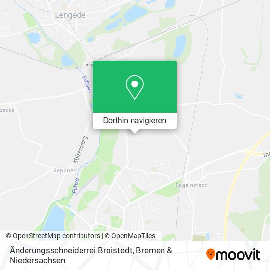 Änderungsschneiderrei Broistedt Karte
