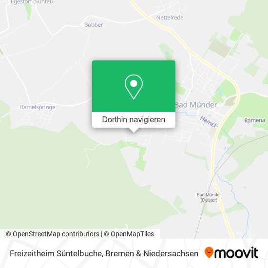 Freizeitheim Süntelbuche Karte