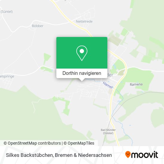 Silkes Backstübchen Karte