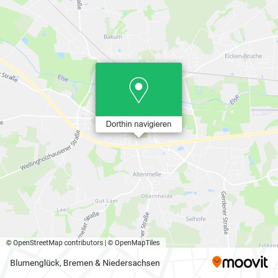 Blumenglück Karte