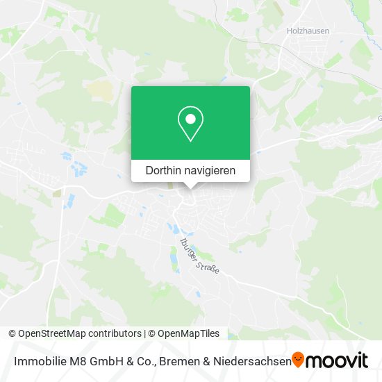 Immobilie M8 GmbH & Co. Karte
