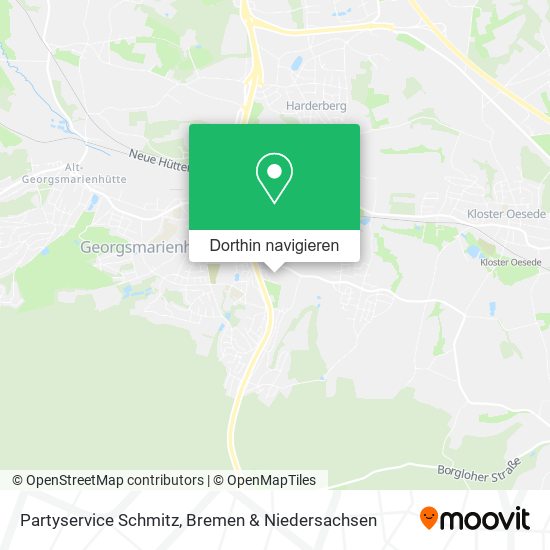 Partyservice Schmitz Karte