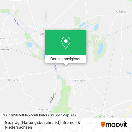 Gezy Ug (Haftungsbeschränkt) Karte