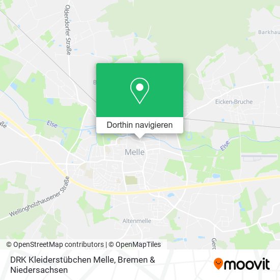 DRK Kleiderstübchen Melle Karte