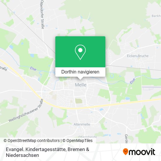 Evangel. Kindertagesstätte Karte