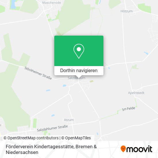 Förderverein Kindertagesstätte Karte