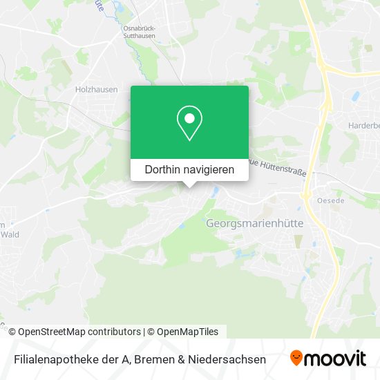Filialenapotheke der A Karte