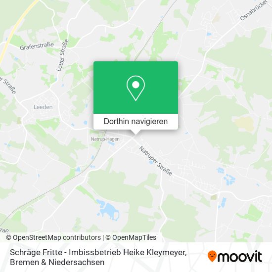 Schräge Fritte - Imbissbetrieb Heike Kleymeyer Karte