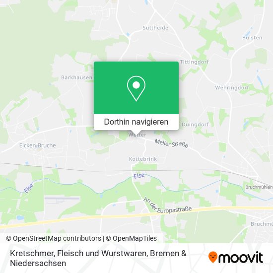 Kretschmer, Fleisch und Wurstwaren Karte