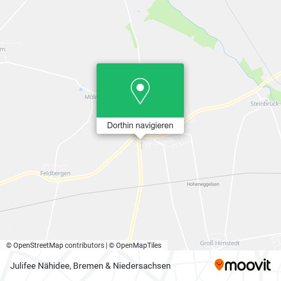 Julifee Nähidee Karte