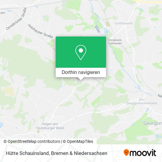Hütte Schauinsland Karte