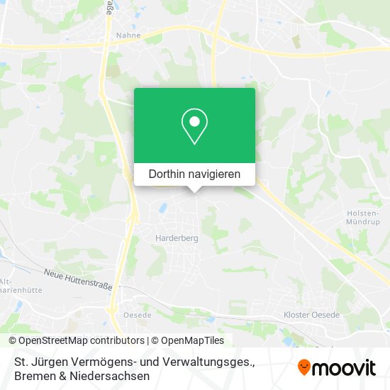 St. Jürgen Vermögens- und Verwaltungsges. Karte