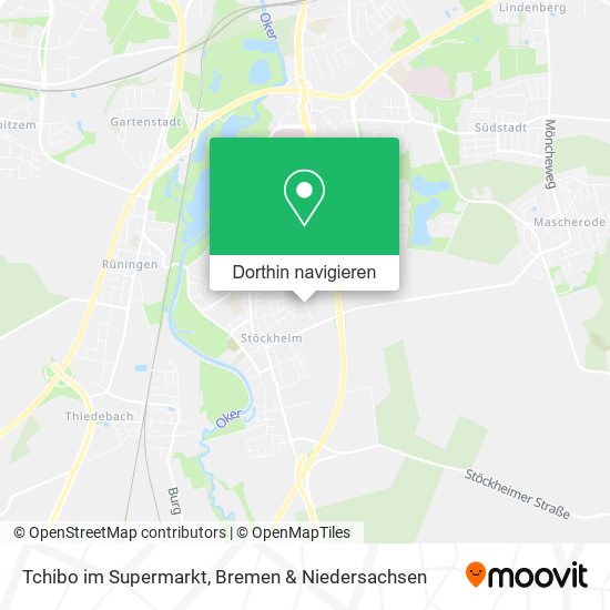 Tchibo im Supermarkt Karte