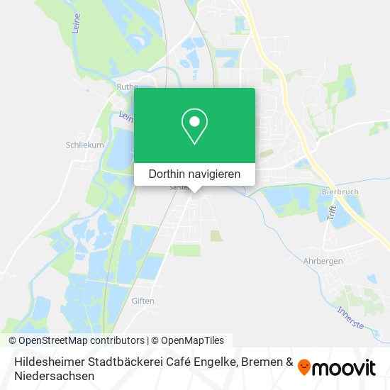Hildesheimer Stadtbäckerei Café Engelke Karte