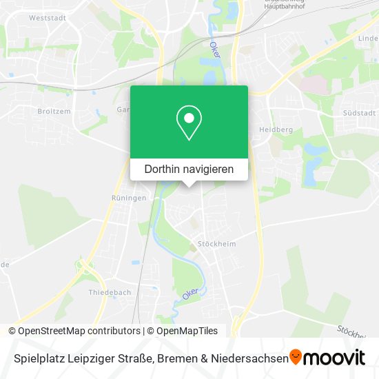 Spielplatz Leipziger Straße Karte
