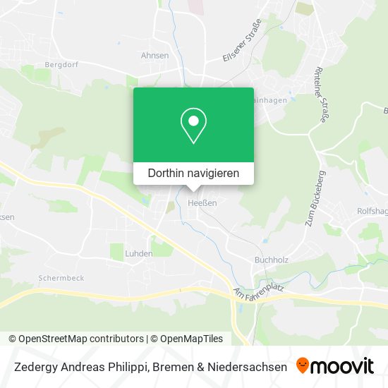 Zedergy Andreas Philippi Karte
