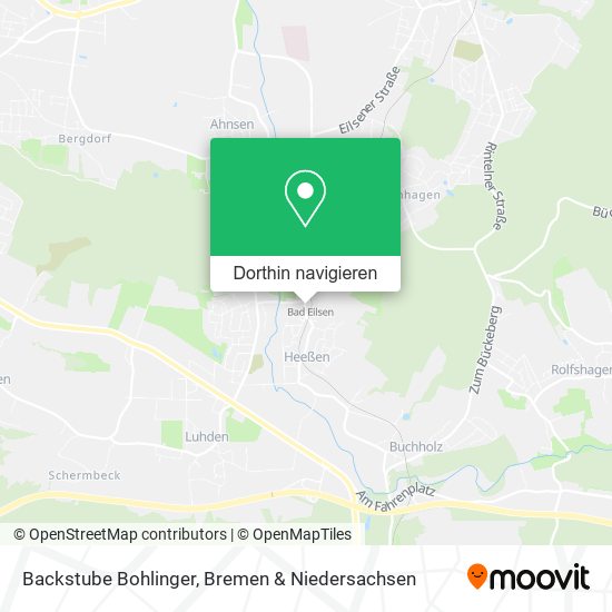Backstube Bohlinger Karte