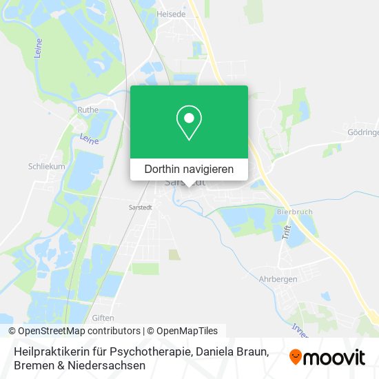 Heilpraktikerin für Psychotherapie, Daniela Braun Karte